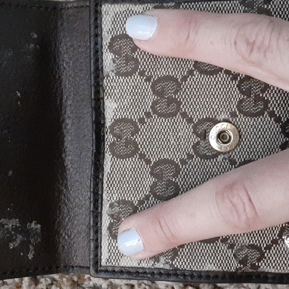 Pre- owned : Gucci Babouska Crest Bi-Fold Wallet - Picture 6 of 12